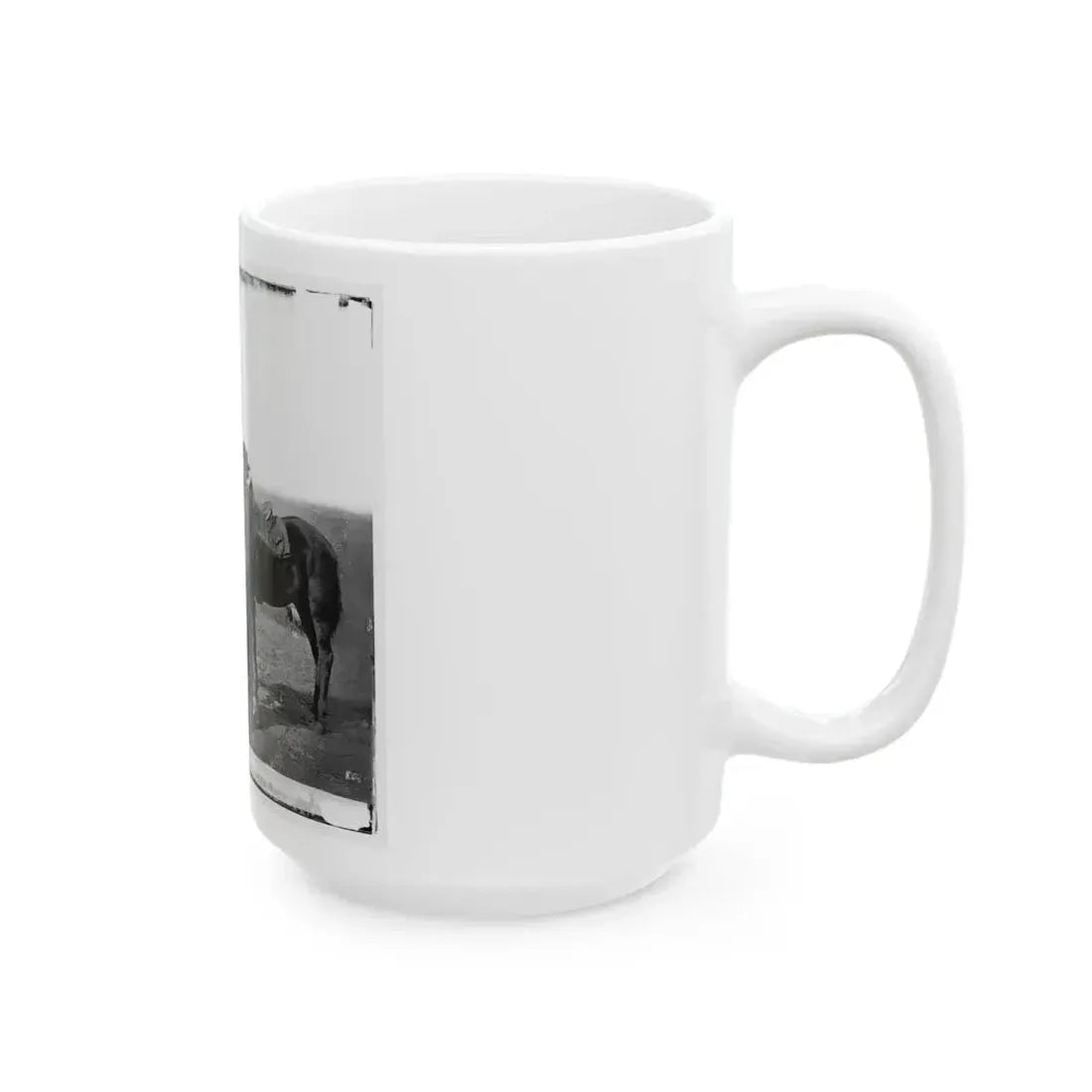 Antietam, Md. A Cavalry Orderly (U.S. Civil War) White Coffee Mug - Go Mug Yourself