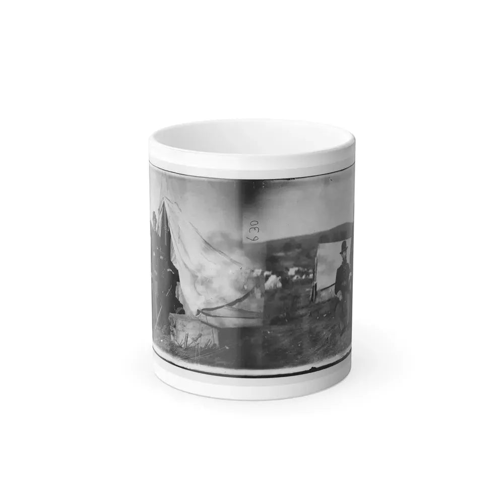 Antietam, Md. Col. John S. Crocker, Lt. Col. Benjamin C. Butler, and Adjutant of 93D New York Volunteers (U.S. Civil War) Color Changing Coffee Mug 11oz Default Title - Go Mug Yourself
