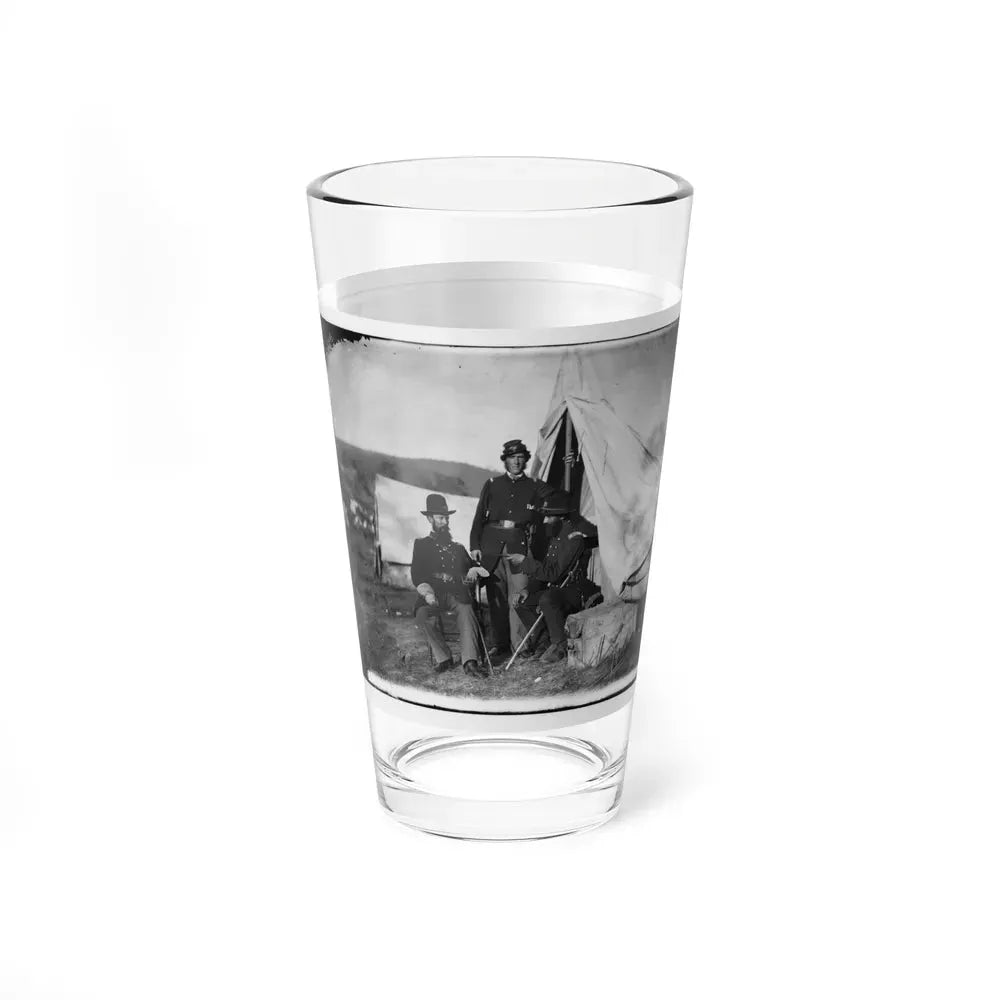 Antietam, Md. Col. John S. Crocker, Lt. Col. Benjamin C. Butler, And Adjutant Of 93d New York Volunteers (U.S. Civil War) Pint Glass 16oz - Go Mug Yourself