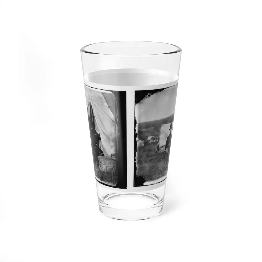 Antietam, Md. Col. John S. Crocker, Lt. Col. Benjamin C. Butler, And Adjutant Of 93d New York Volunteers (U.S. Civil War) Pint Glass 16oz - Go Mug Yourself
