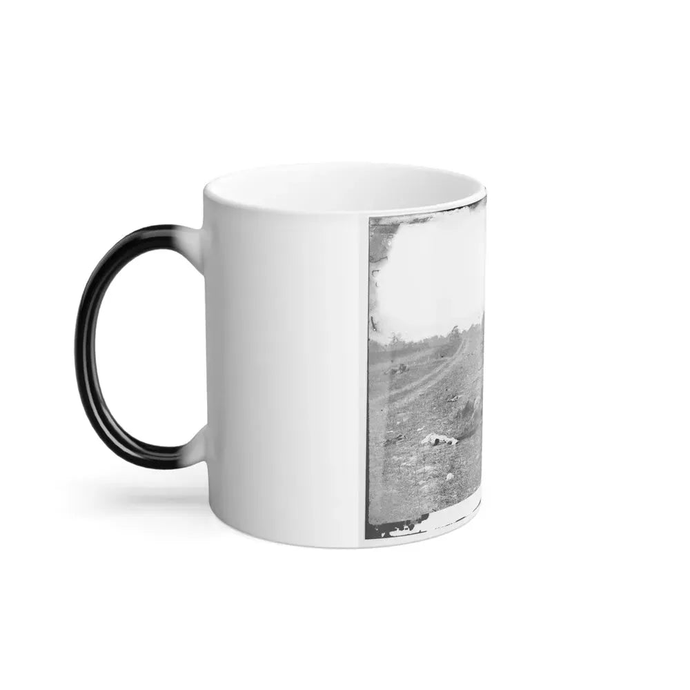 Antietam, Md. Confederate Dead by a Fence on the Hagerstown Road (U.S. Civil War) Color Changing Coffee Mug 11oz - Go Mug Yourself