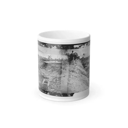 Antietam, Md. Confederate Dead in a Ditch on the Right Wing (U.S. Civil War) Color Changing Coffee Mug 11oz Default Title - Go Mug Yourself