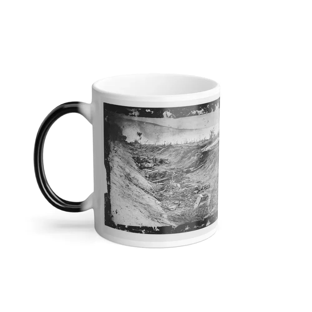 Antietam, Md. Confederate Dead in a Ditch on the Right Wing (U.S. Civil War) Color Changing Coffee Mug 11oz - Go Mug Yourself