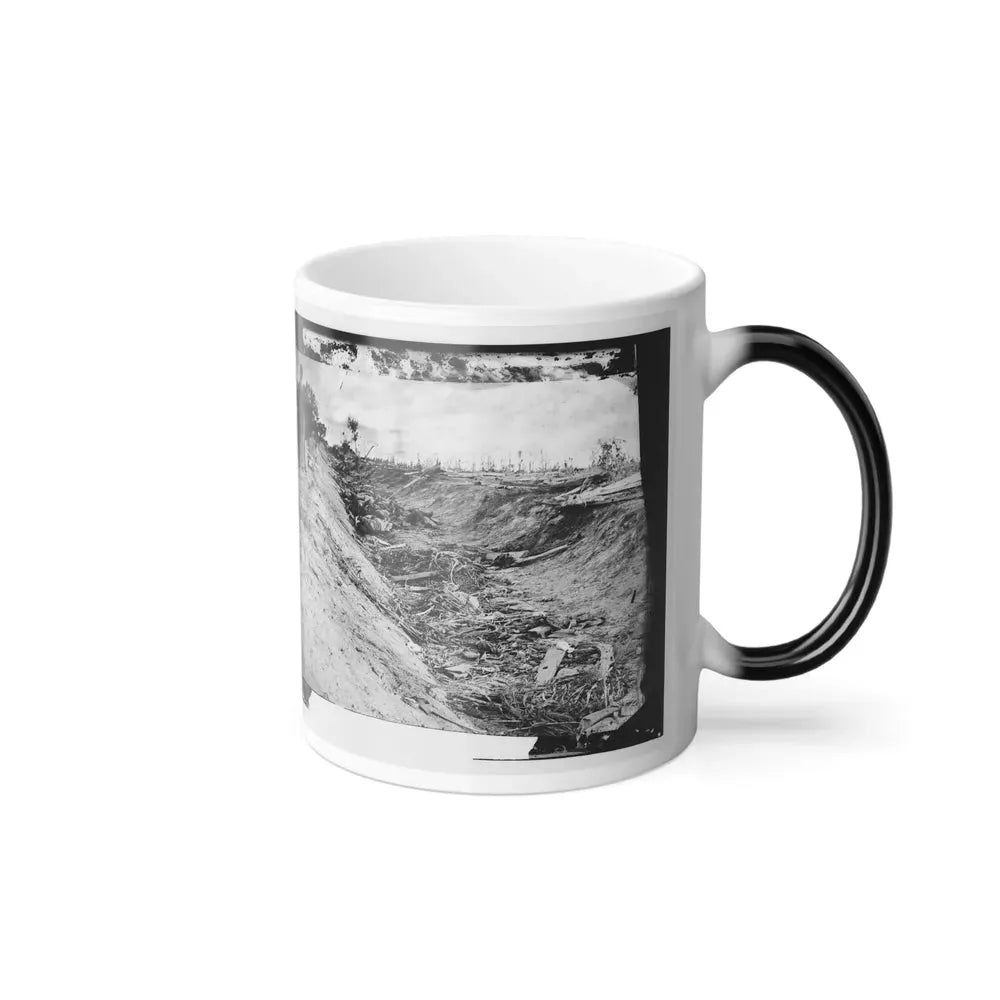 Antietam, Md. Confederate Dead in a Ditch on the Right Wing (U.S. Civil War) Color Changing Coffee Mug 11oz - Go Mug Yourself