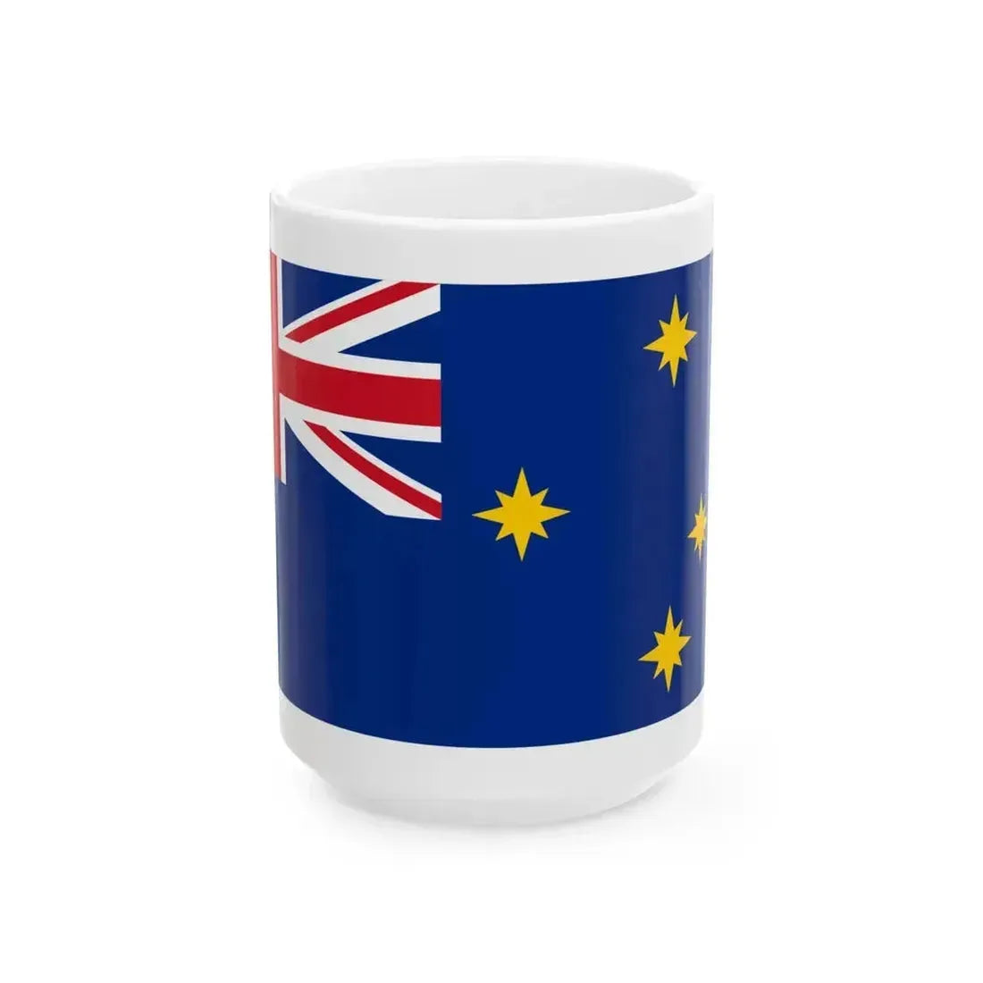 AntiTransportation League Flag (Australia) White Coffee Mug 15oz - Go Mug Yourself