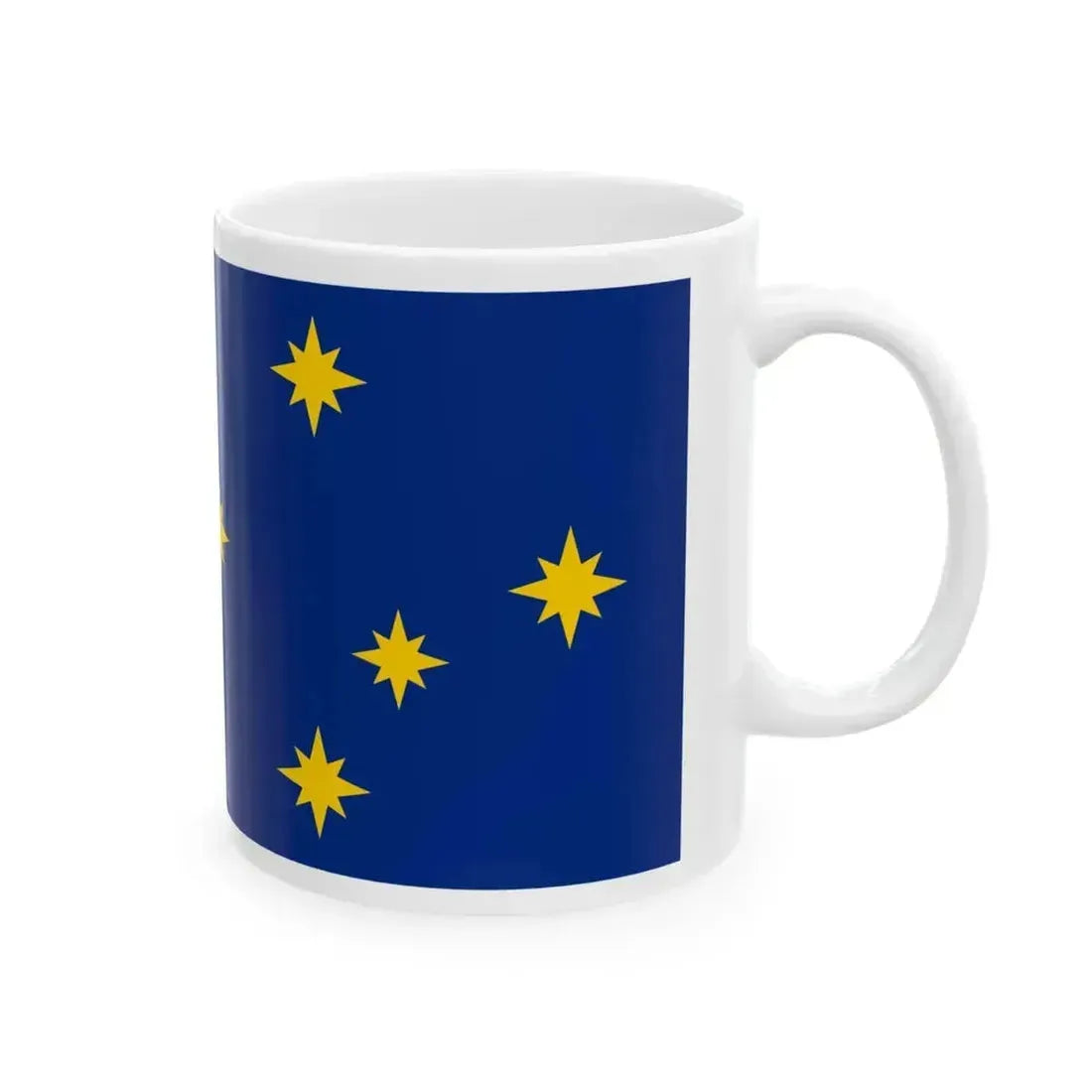 AntiTransportation League Flag (Australia) White Coffee Mug - Go Mug Yourself