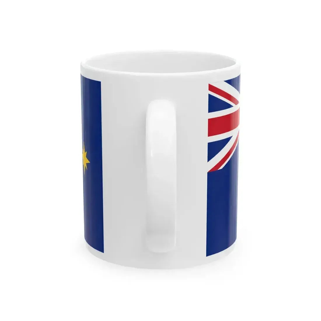 AntiTransportation League Flag (Australia) White Coffee Mug - Go Mug Yourself