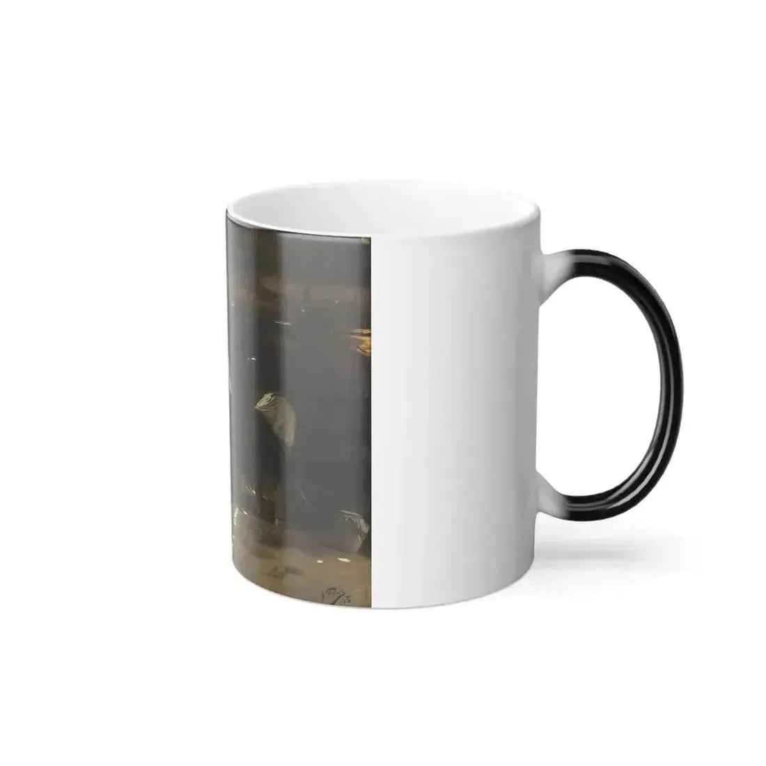 Antonio Fillol Granell (1870-1930) The Defence of the Hut - Oil on canvas 1895 - Color Changing Mug 11oz - Go Mug Yourself