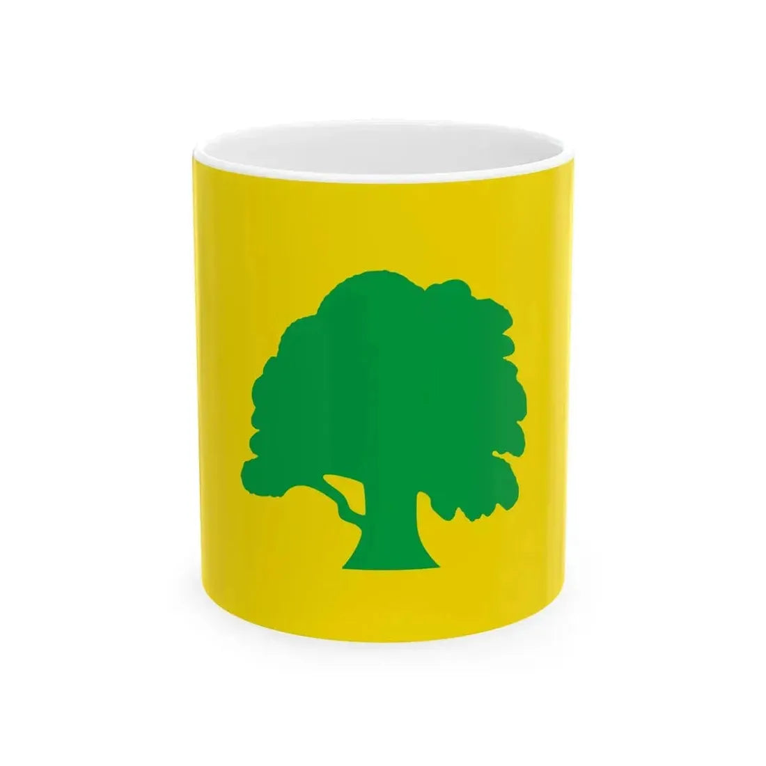 Antsla valla lipp (Estonia) White Coffee Mug 11oz - Go Mug Yourself
