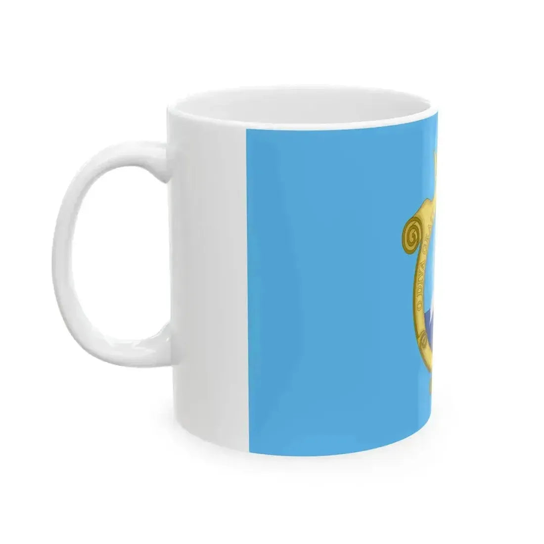 Anzio-Bandiera2 (Italy) White Coffee Mug - Go Mug Yourself