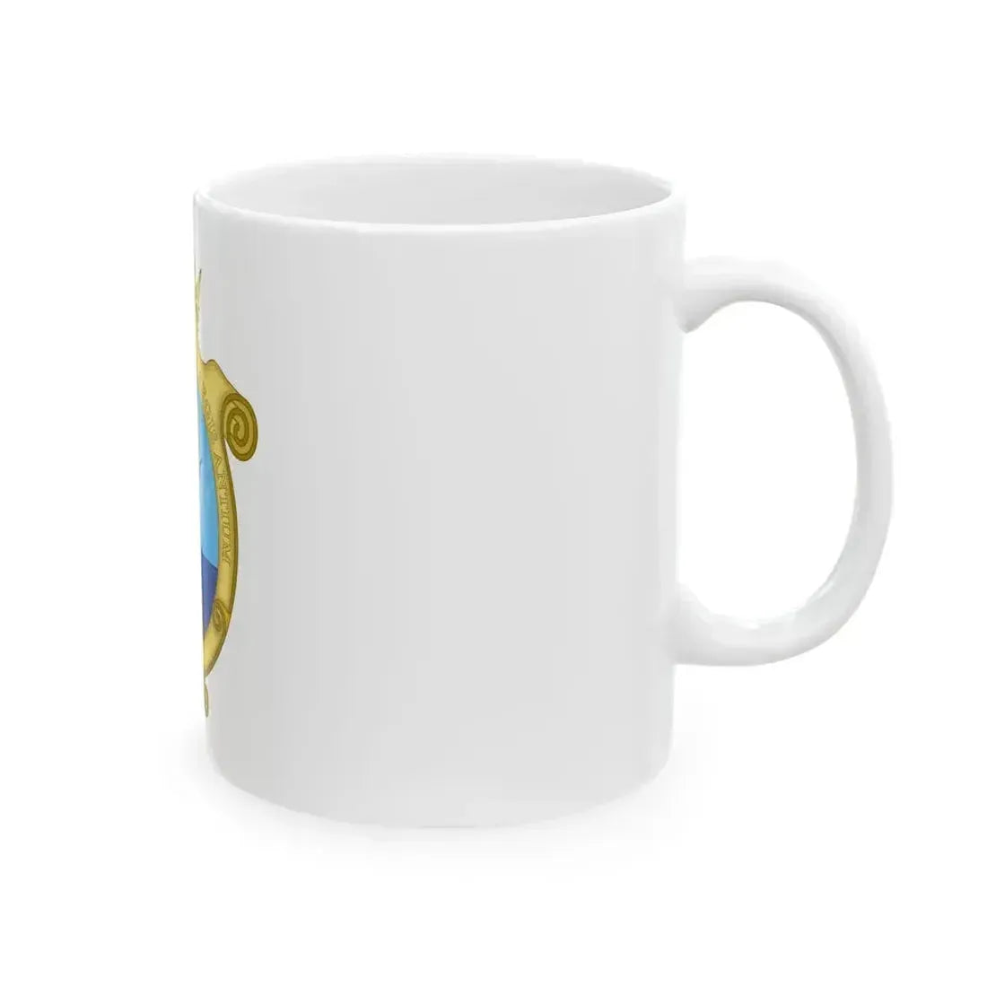 Anzio-Bandiera2 (Italy) White Coffee Mug - Go Mug Yourself