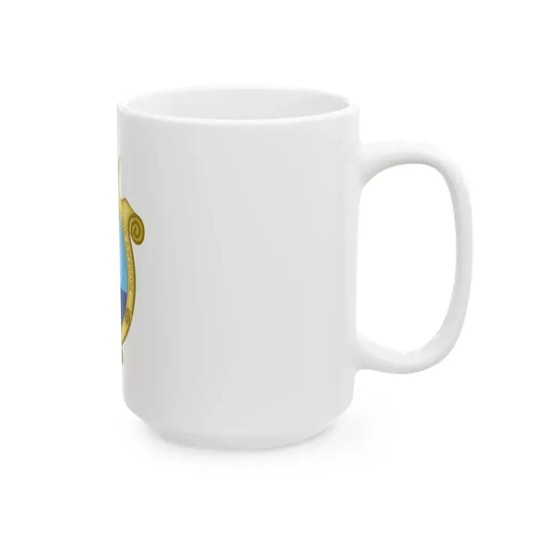 Anzio-Bandiera2 (Italy) White Coffee Mug - Go Mug Yourself