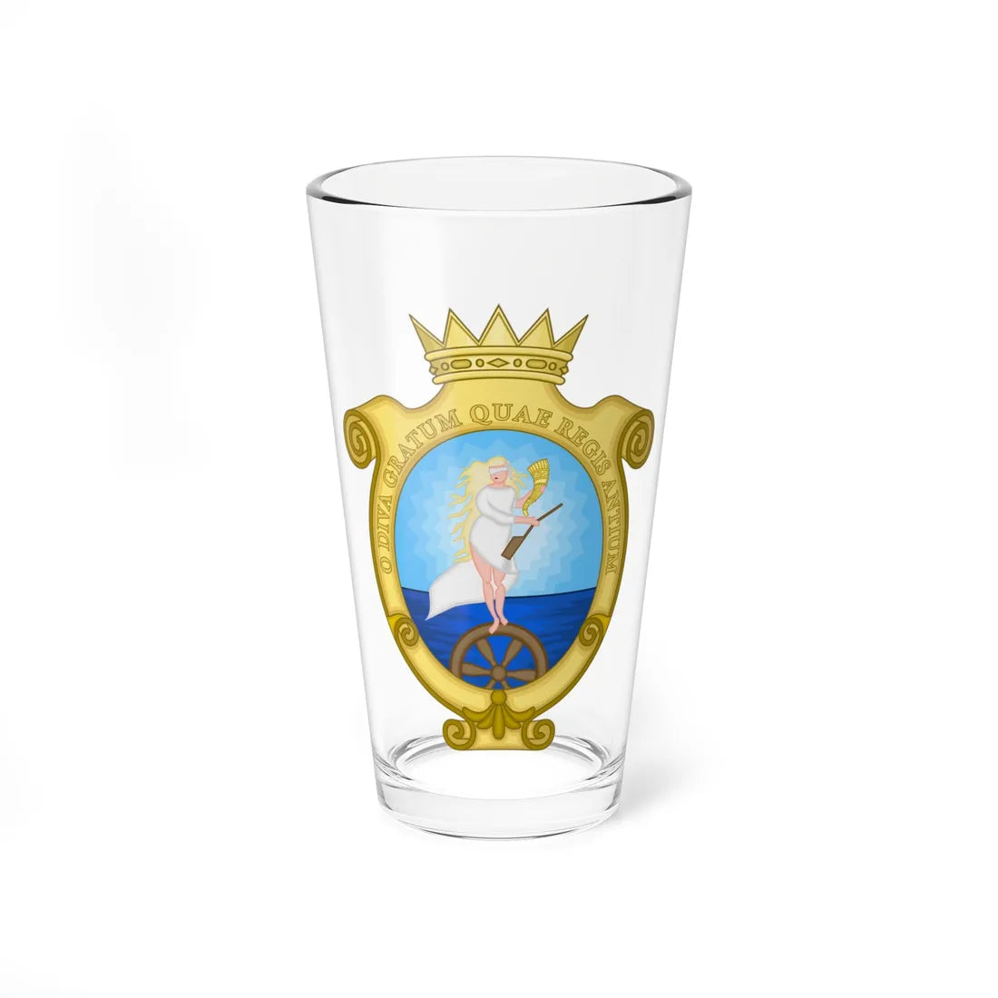 Anzio-Stemma (Italy) (Coat of Arms) Pint Glass 16oz 16oz - Go Mug Yourself