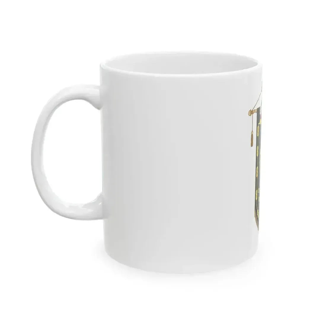 Aosta-Gonfalone (Italy) White Coffee Mug - Go Mug Yourself