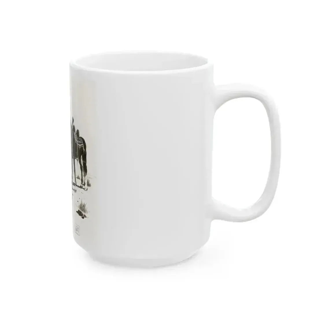 Apache Indian - White Coffee Mug - Go Mug Yourself