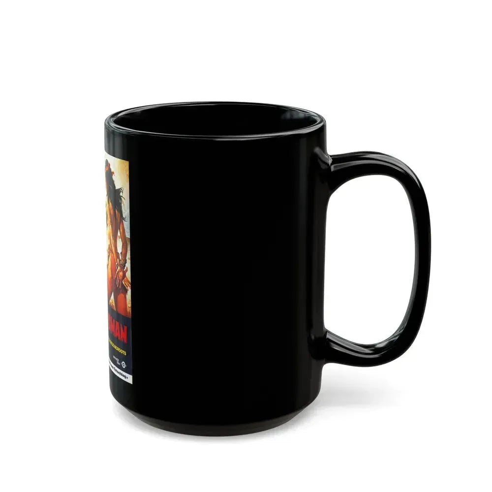 APACHE WOMAN 1976 Movie Poster - Black Coffee Mug - Go Mug Yourself