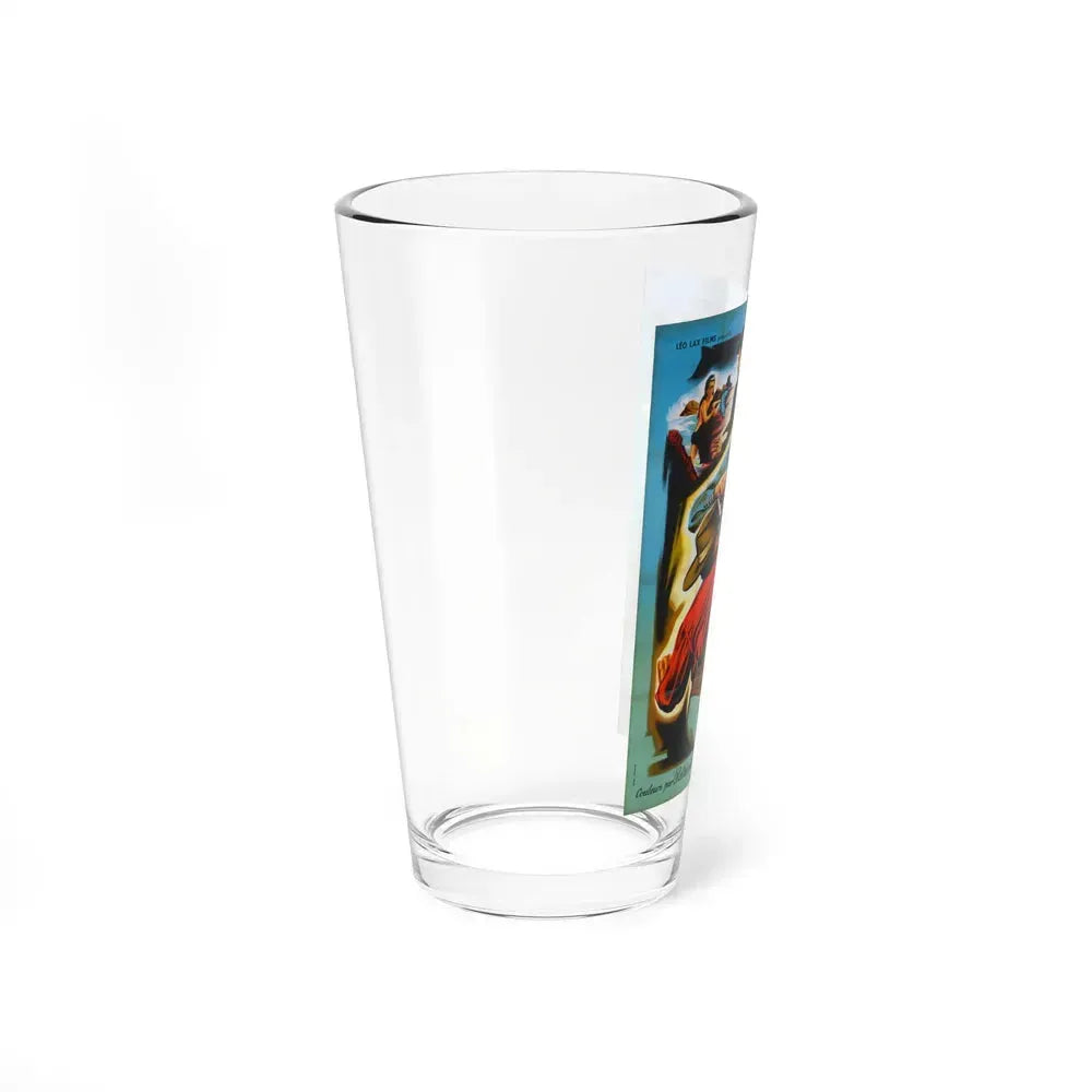 APACHE WOMAN (FRENCH) 1955 Movie Poster - Pint Glass 16oz - Go Mug Yourself