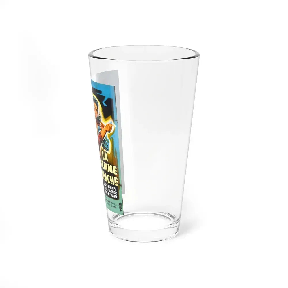 APACHE WOMAN (FRENCH) 1955 Movie Poster - Pint Glass 16oz - Go Mug Yourself
