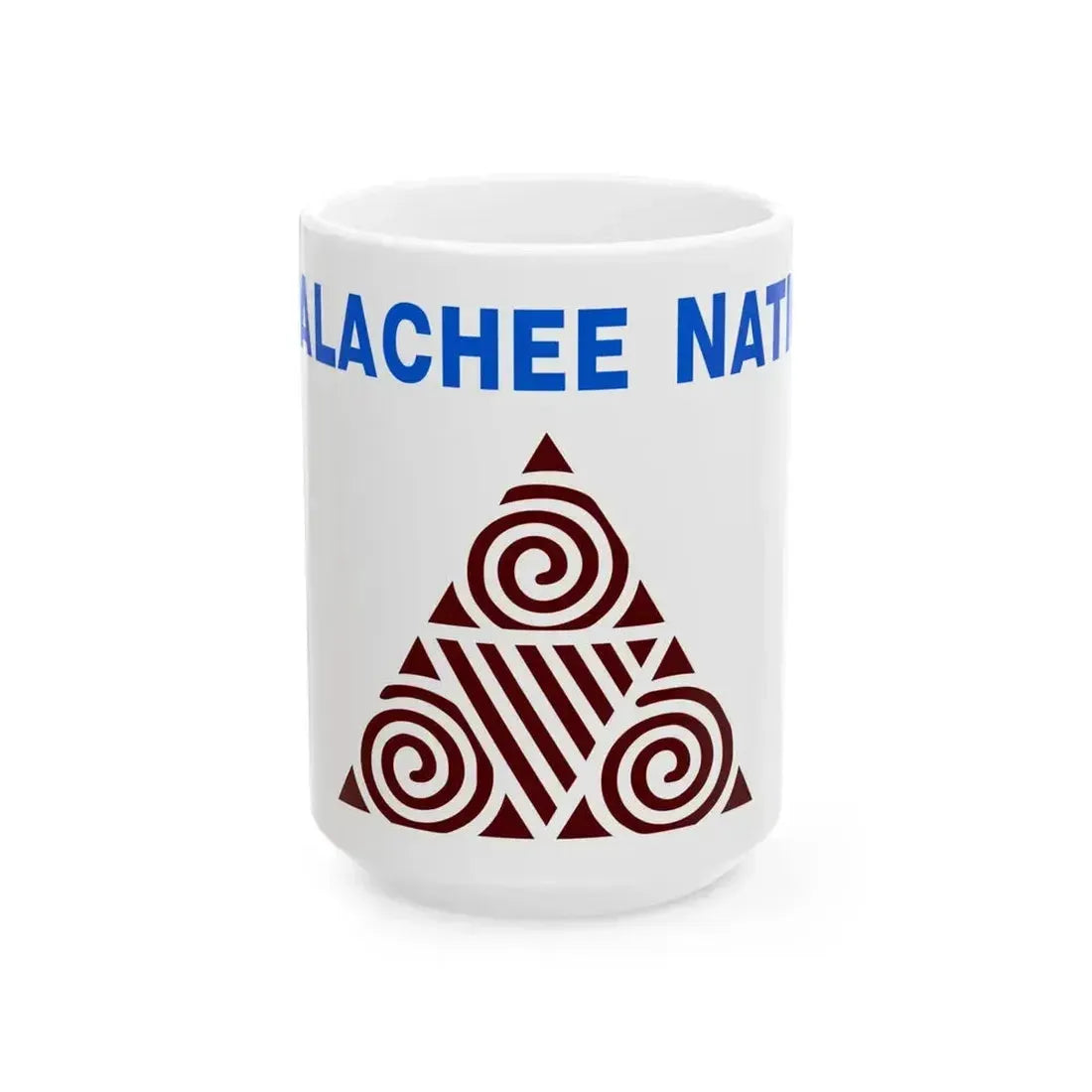 Apalachee Nation flag (United States) White Coffee Mug 15oz - Go Mug Yourself