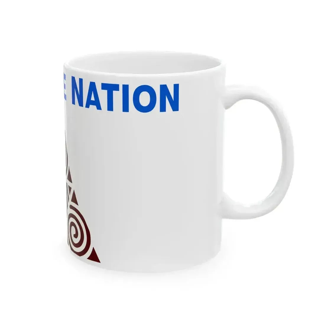 Apalachee Nation flag (United States) White Coffee Mug - Go Mug Yourself