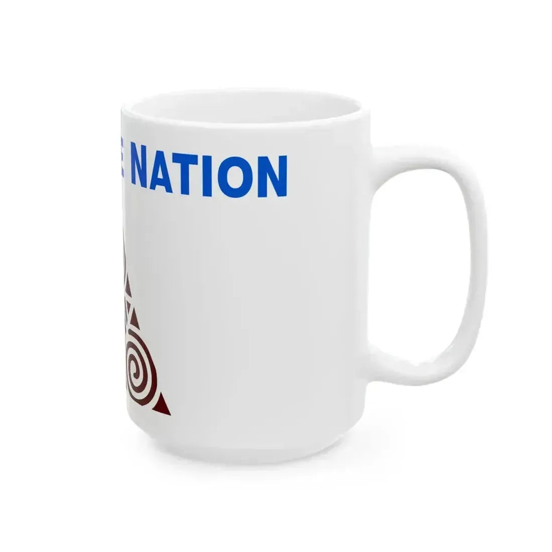 Apalachee Nation flag (United States) White Coffee Mug - Go Mug Yourself