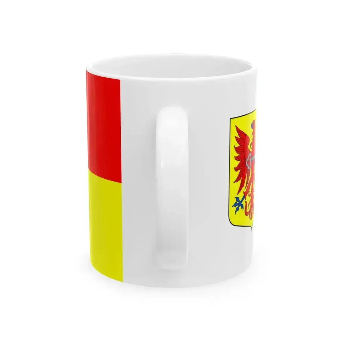 Apeldoorn vlag 2-1 (Netherlands) White Coffee Mug - Go Mug Yourself