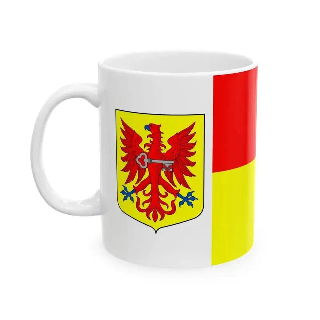 Apeldoorn vlag 2-1 (Netherlands) White Coffee Mug - Go Mug Yourself