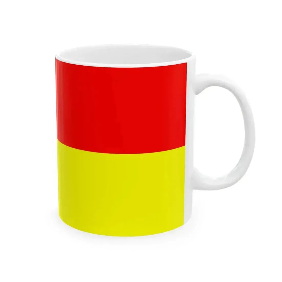 Apeldoorn vlag 2-1 (Netherlands) White Coffee Mug - Go Mug Yourself