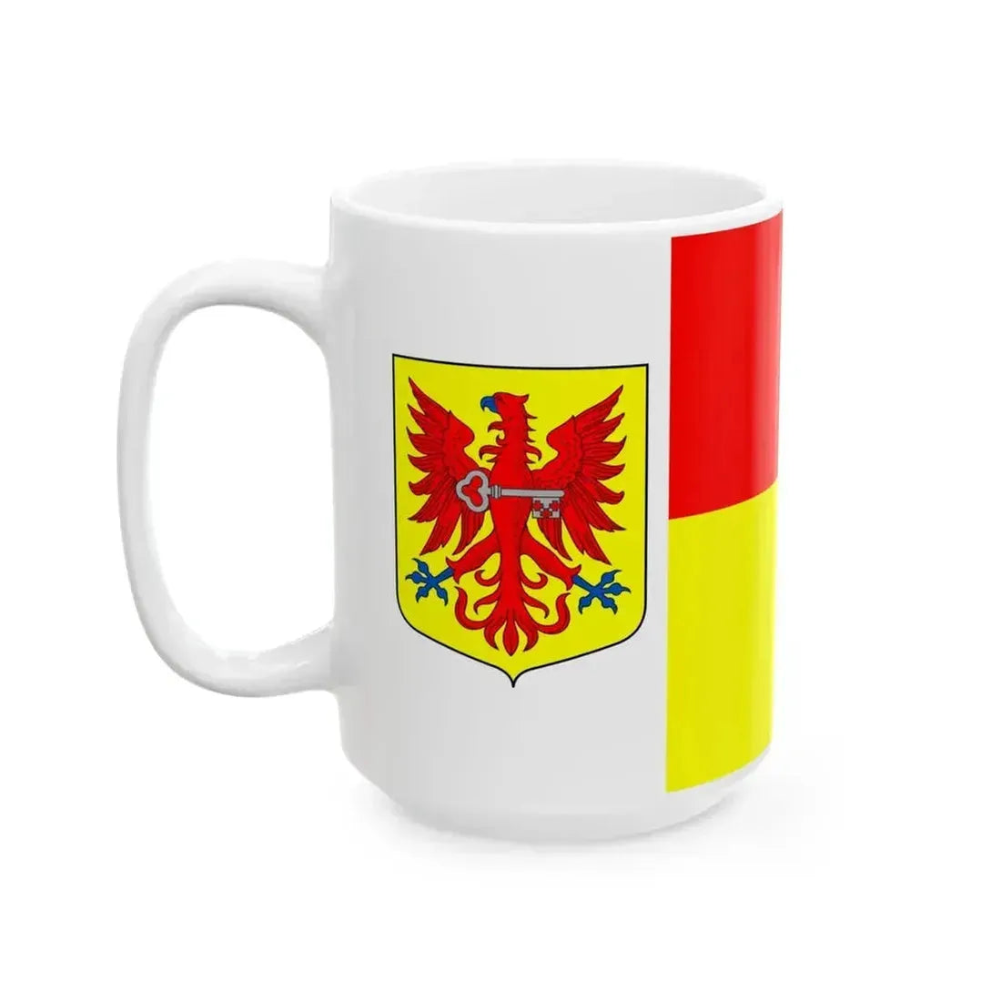 Apeldoorn vlag 2-1 (Netherlands) White Coffee Mug - Go Mug Yourself