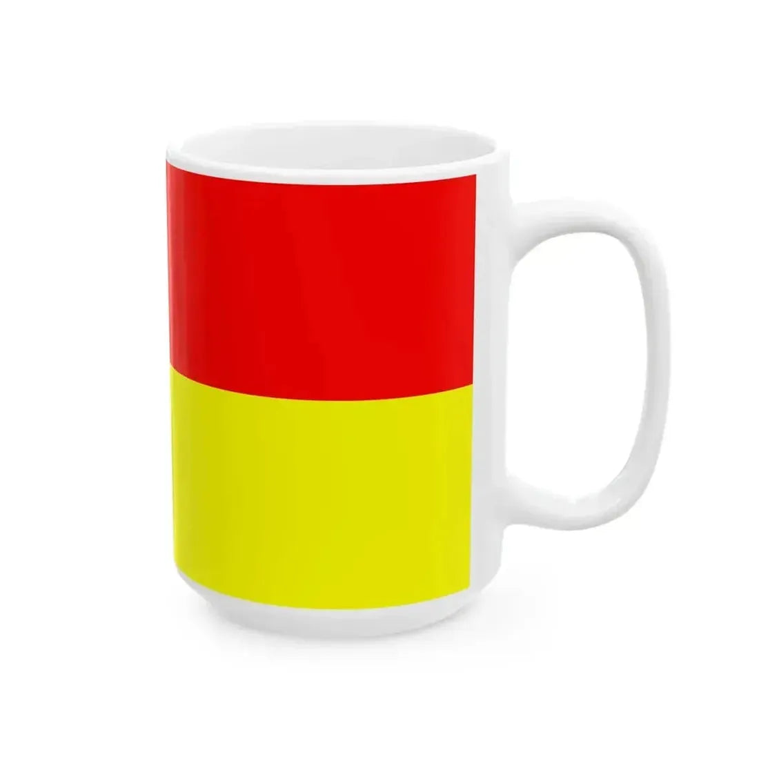Apeldoorn vlag 2-1 (Netherlands) White Coffee Mug - Go Mug Yourself