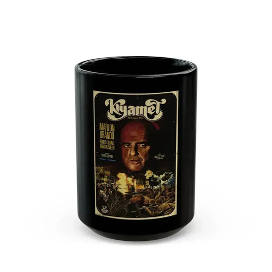 APOCALYPSE NOW (FOREIGN) 1979 Movie Poster - Black Coffee Mug 15oz - Go Mug Yourself