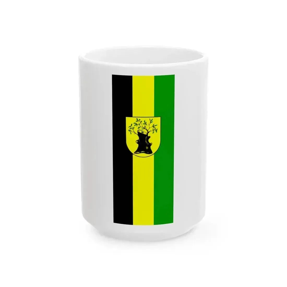 Apolda Banner (Germany) White Coffee Mug 15oz - Go Mug Yourself