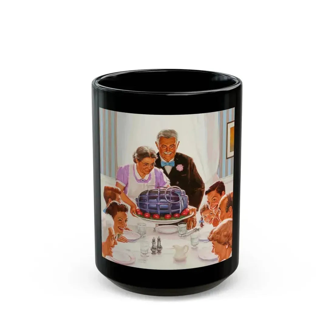 Apologies to Norman - Black Coffee Mug 15oz - Go Mug Yourself