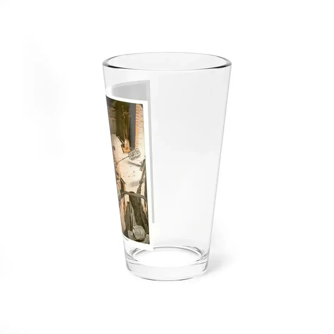 Apples And Popcorn, 1942 (Magazine Illustration) Pint Glass 16oz - Go Mug Yourself