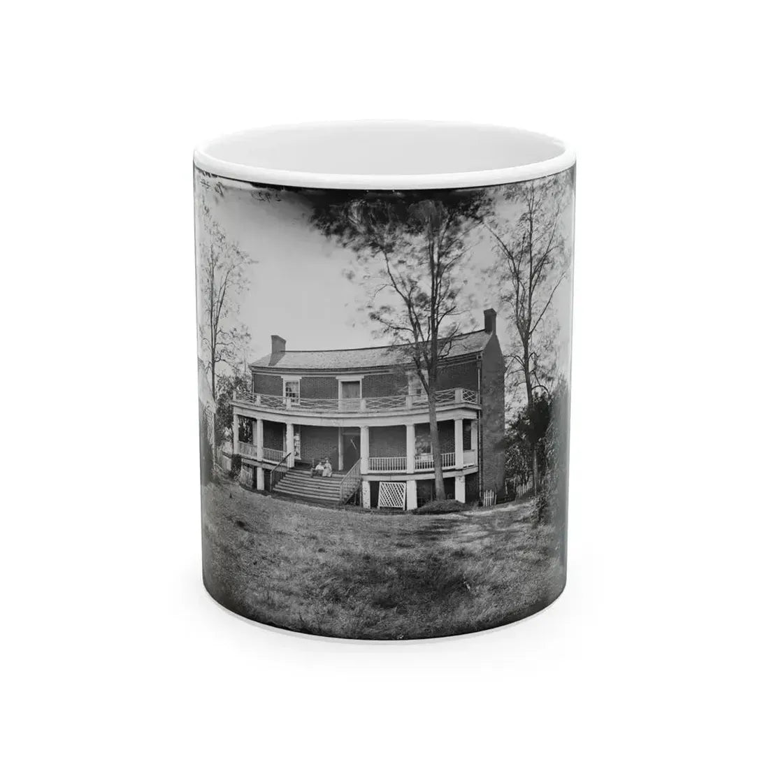 Appomattox Court House, Va. Mclean House (U.S. Civil War) White Coffee Mug 11oz - Go Mug Yourself
