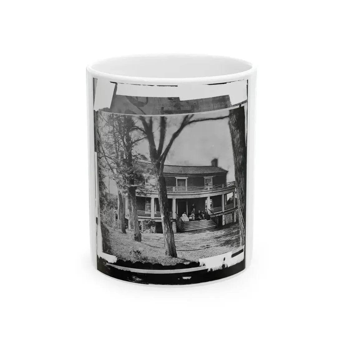 Appomattox Court House, Virginia. Mclean House 001 (U.S. Civil War) White Coffee Mug 11oz - Go Mug Yourself