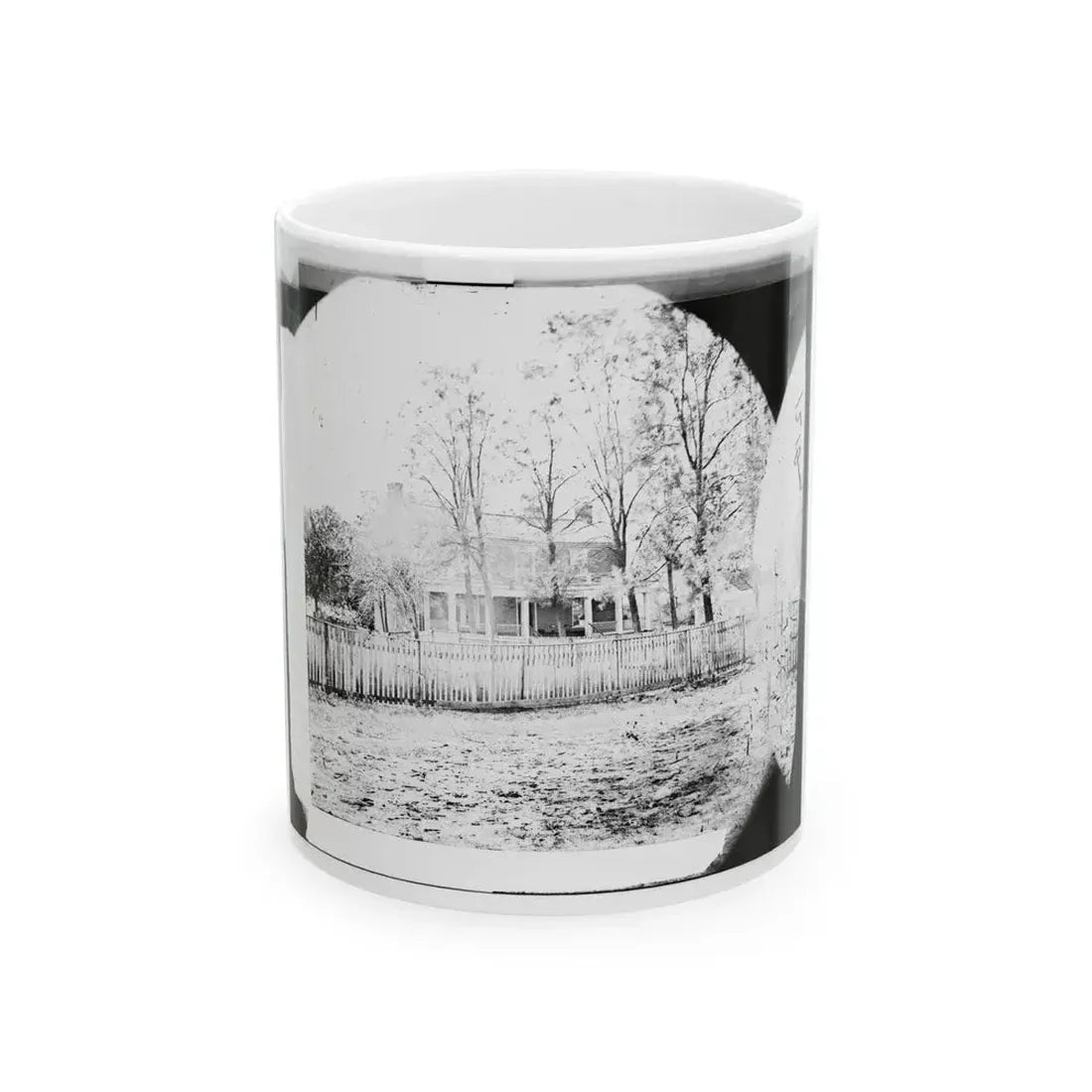 Appomattox Court House, Virginia. Mclean House (U.S. Civil War) White Coffee Mug 11oz - Go Mug Yourself