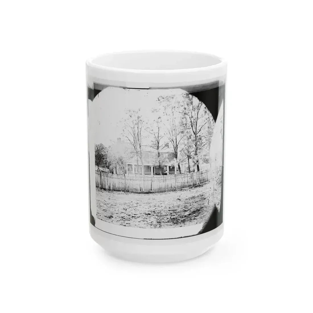 Appomattox Court House, Virginia. Mclean House (U.S. Civil War) White Coffee Mug 15oz - Go Mug Yourself