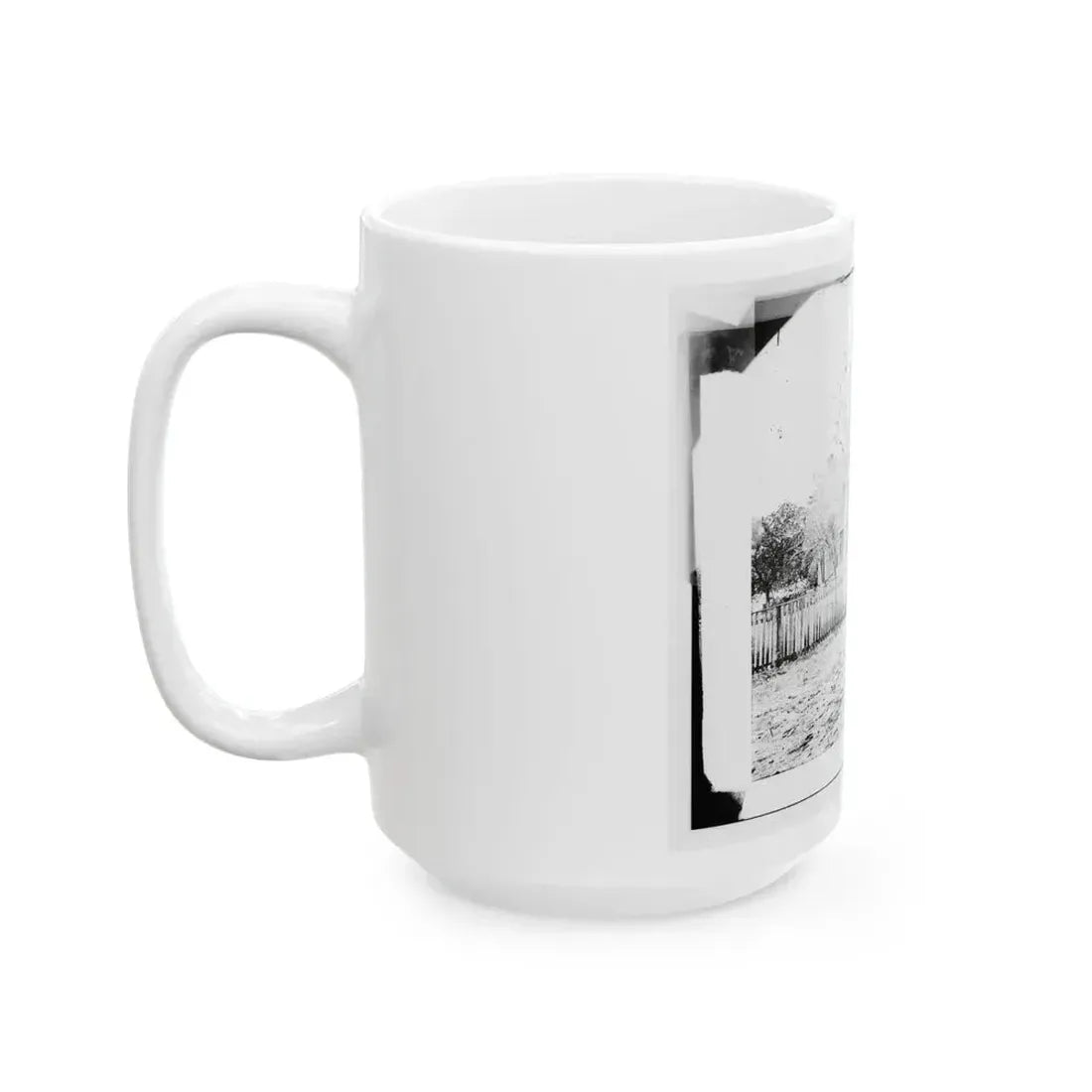 Appomattox Court House, Virginia. Mclean House (U.S. Civil War) White Coffee Mug - Go Mug Yourself