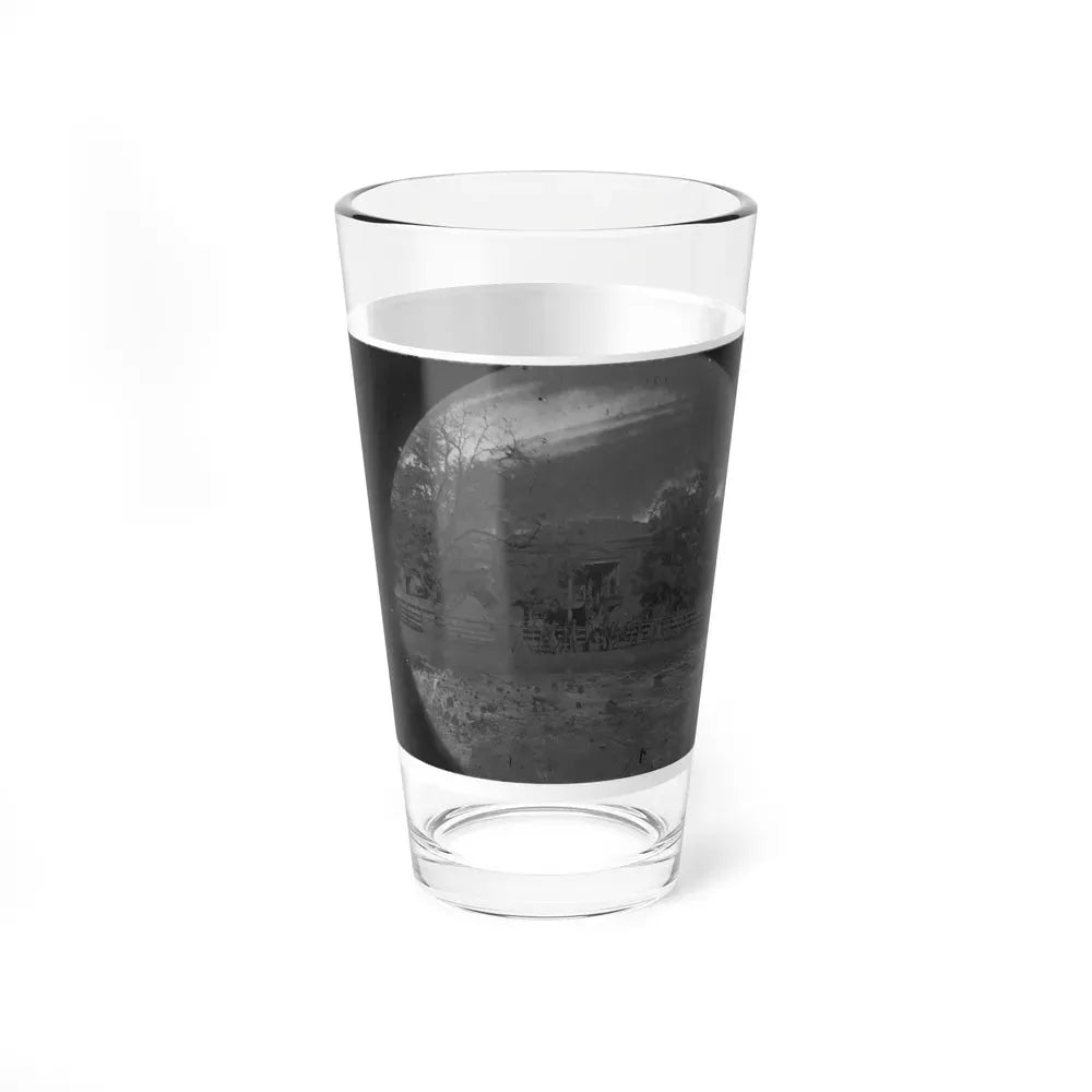 Appomattox Court House, Virginia. View Of Court House And Soldiers (U.S. Civil War) Pint Glass 16oz - Go Mug Yourself