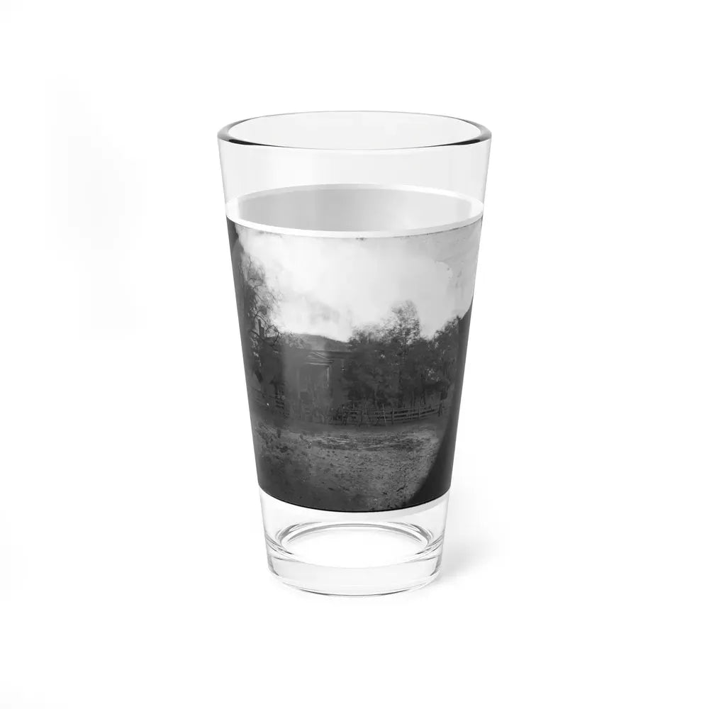 Appomattox Court House, Virginia. View Of Court House And Soldiers (U.S. Civil War) Pint Glass 16oz - Go Mug Yourself
