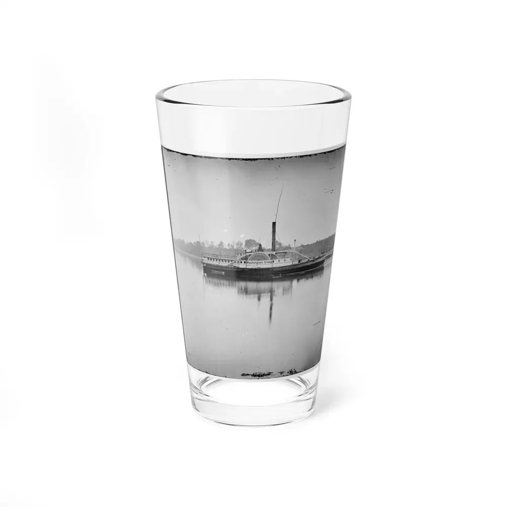 Appomattox River, Va. U.S.S. Transport Washington Irving (U.S. Civil War) Pint Glass 16oz 16oz - Go Mug Yourself