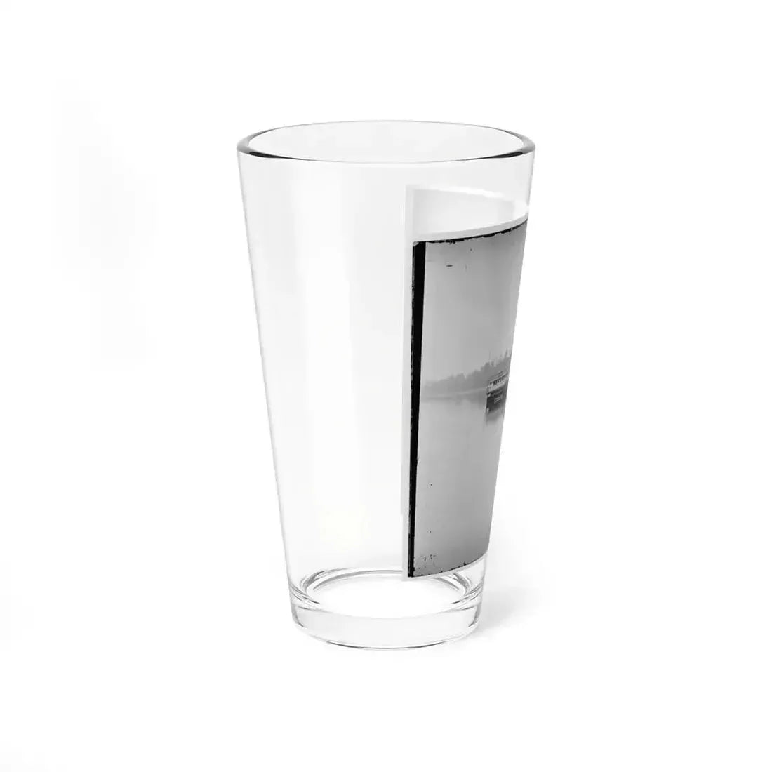 Appomattox River, Va. U.S.S. Transport Washington Irving (U.S. Civil War) Pint Glass 16oz - Go Mug Yourself