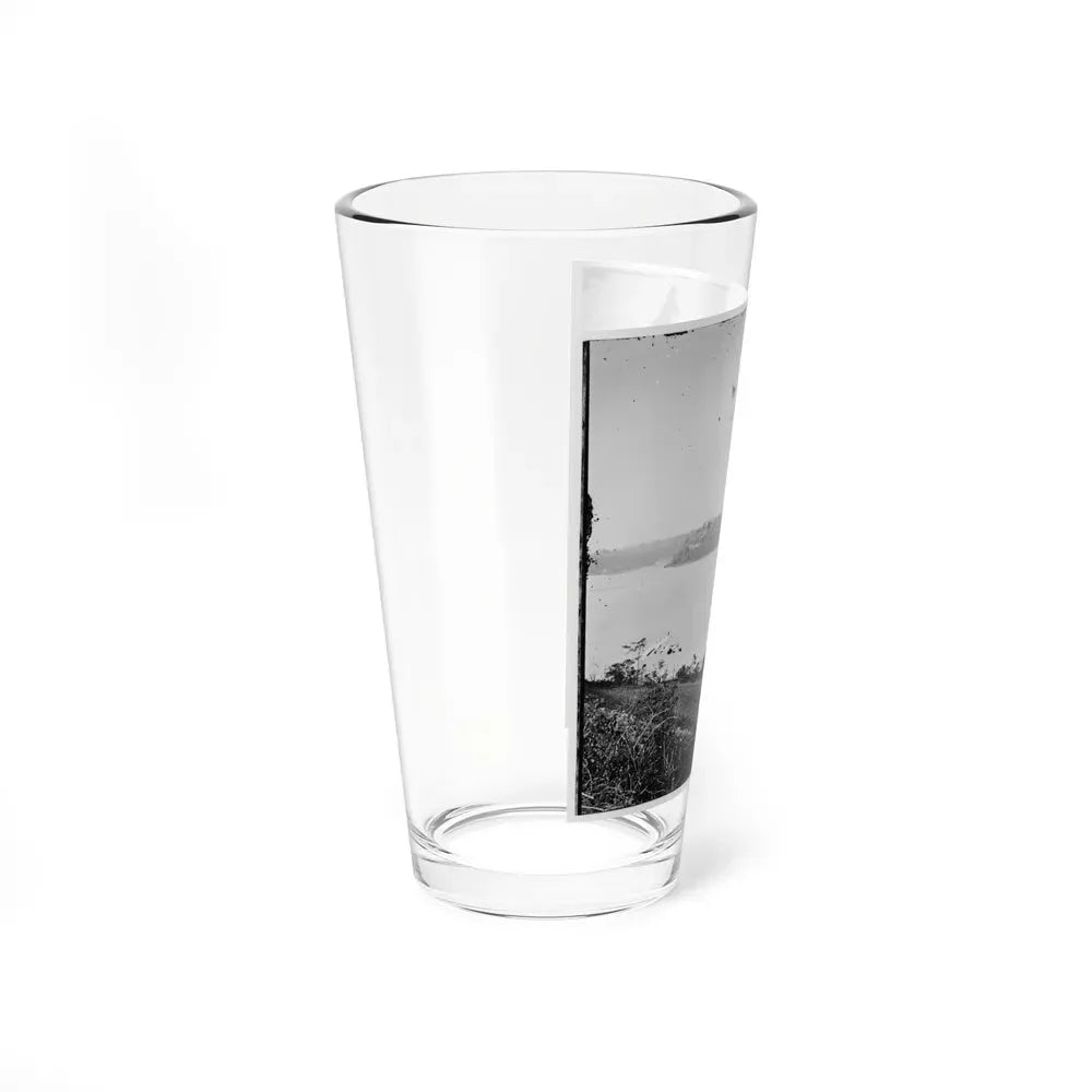 Appomattox River, Virginia. Boat On The Appomattox River-2 (U.S. Civil War) Pint Glass 16oz - Go Mug Yourself