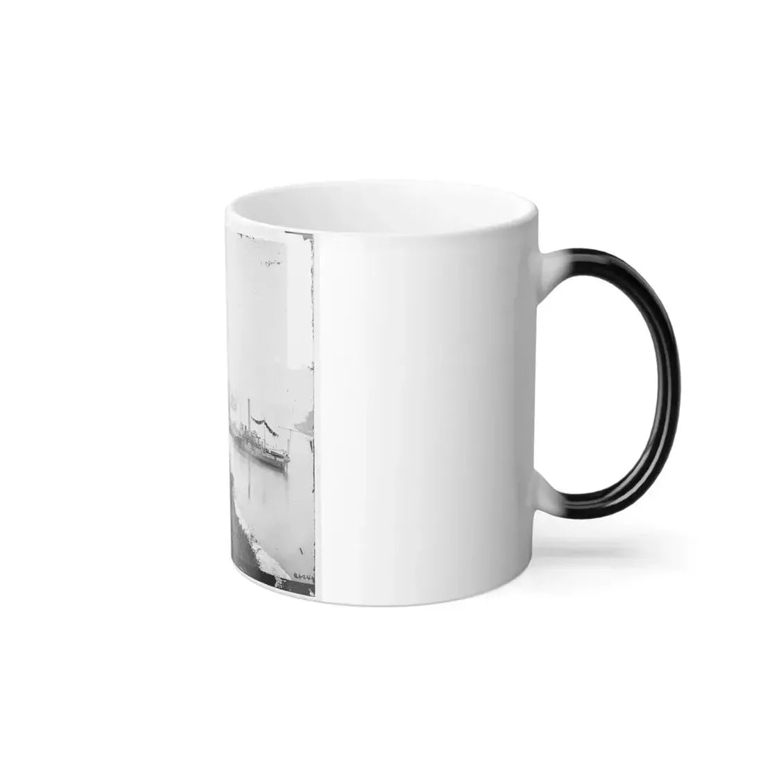 Appomattox River, Virginia. Boat on the Appomattox River-3 (U.S. Civil War) Color Changing Coffee Mug 11oz - Go Mug Yourself