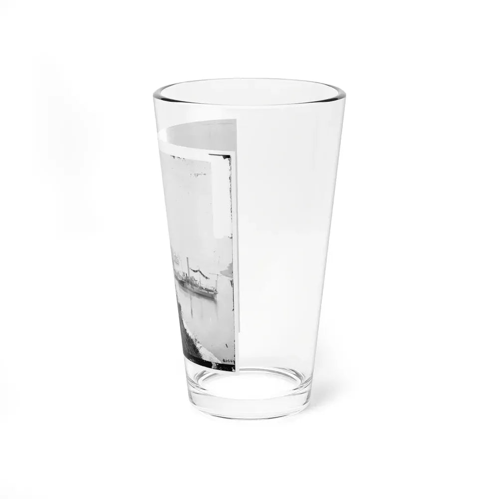 Appomattox River, Virginia. Boat On The Appomattox River-3 (U.S. Civil War) Pint Glass 16oz - Go Mug Yourself