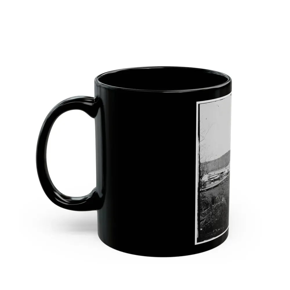 Appomattox River, Virginia. Medical Supply Boat Connecticut (U.S. Civil War) Black Coffee Mug - Go Mug Yourself