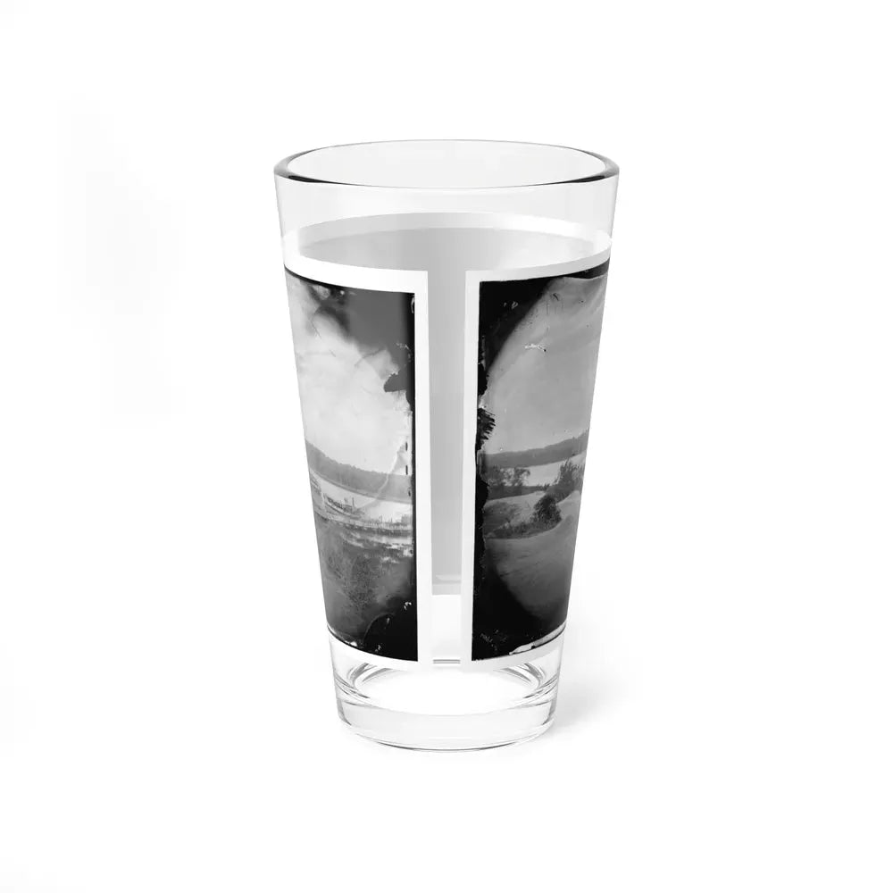 Appomattox River, Virginia. Medical Supply Boat Planter (U.S. Civil War) Pint Glass 16oz - Go Mug Yourself