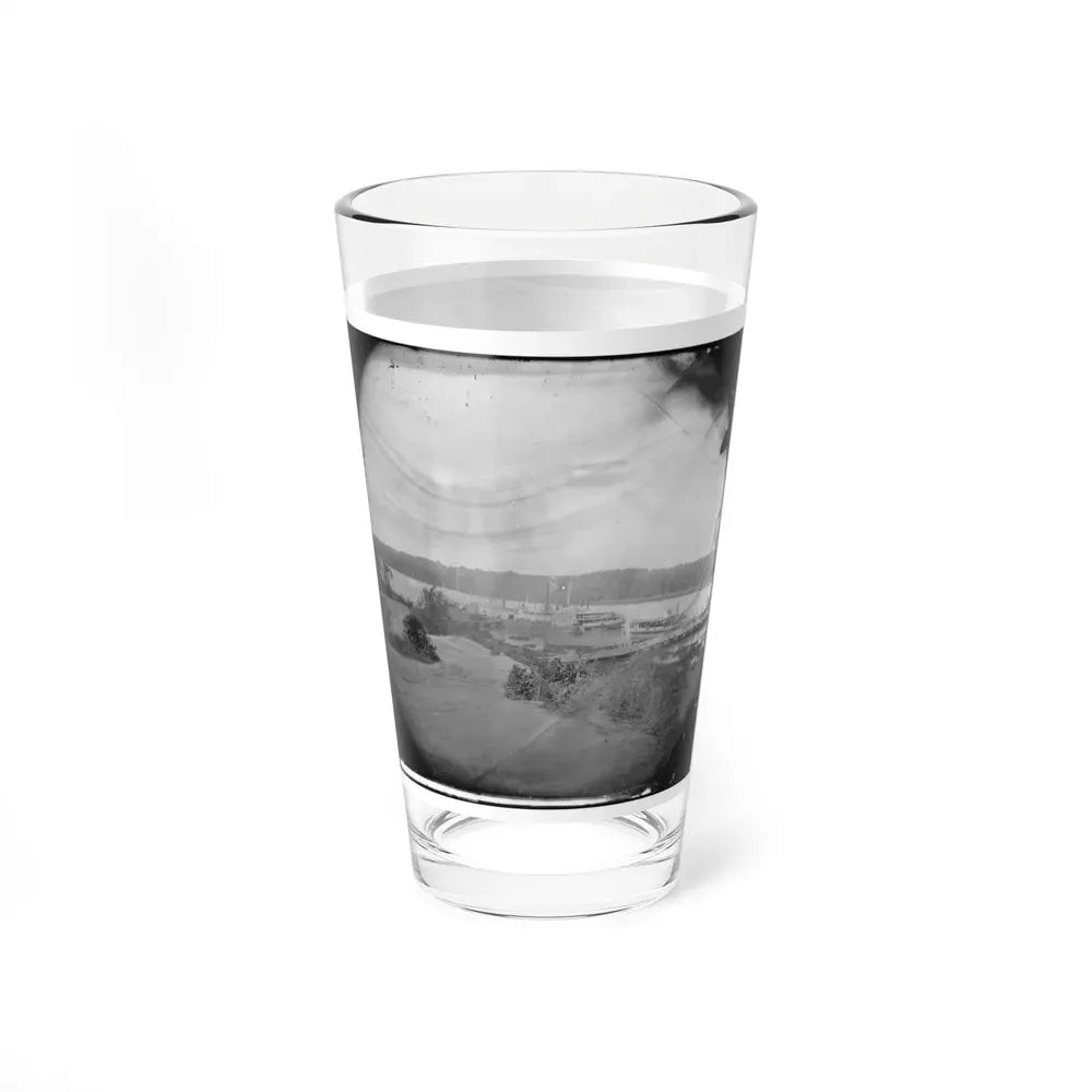 Appomattox River, Virginia. Medical Supply Boat Planter (U.S. Civil War) Pint Glass 16oz - Go Mug Yourself
