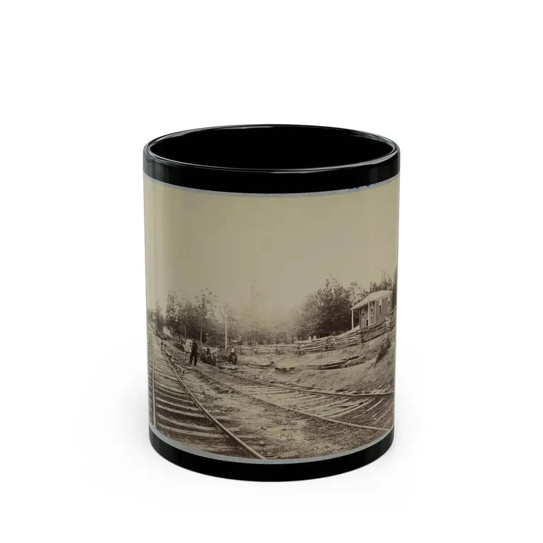 Appomattox Station, Va. (U.S. Civil War) Black Coffee Mug 11oz - Go Mug Yourself